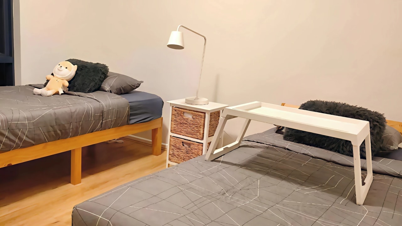 Furnished room with own bathroom