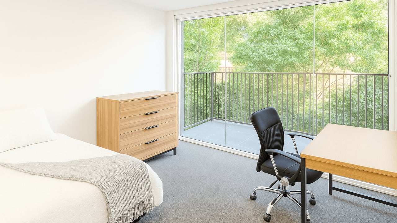 Furnished room in a share house