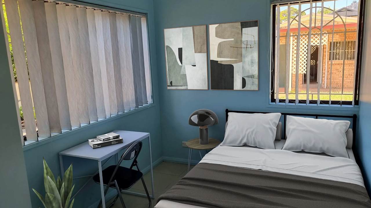 Furnished room in a share house