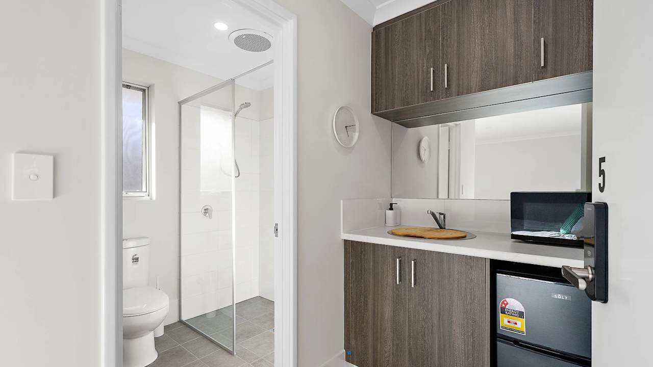 Furnished room with ensuite in a share house