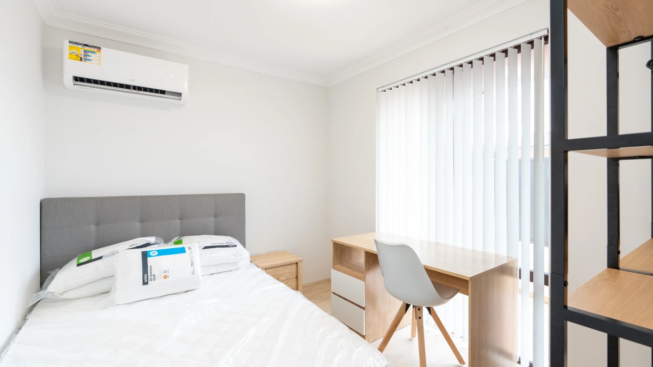 Furnished room with ensuite in a share house