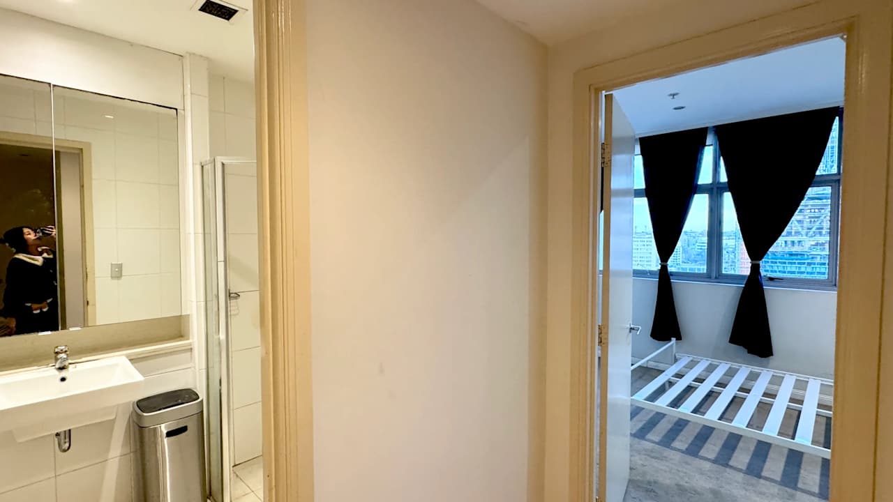 Room with own bathroom