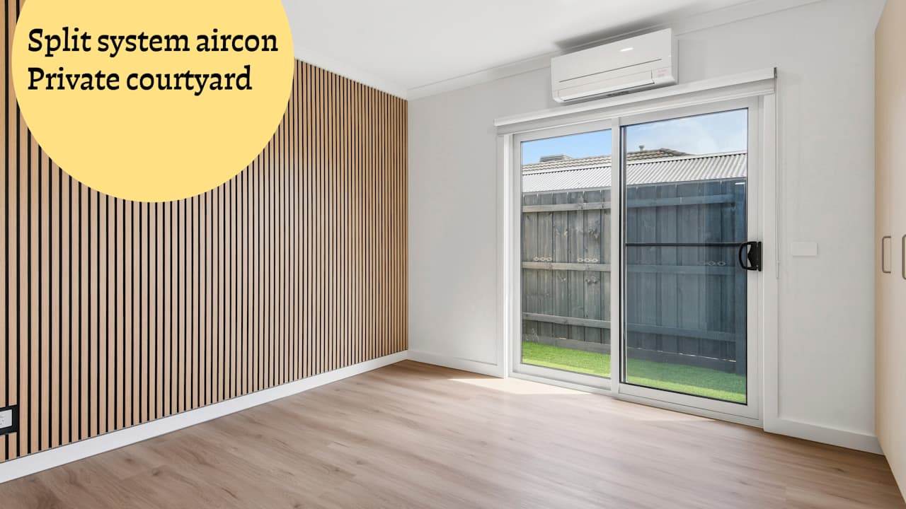 Unfurnished room with ensuite in a flatshare