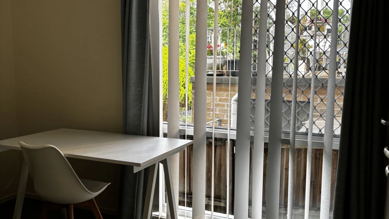 Furnished room with own bathroom