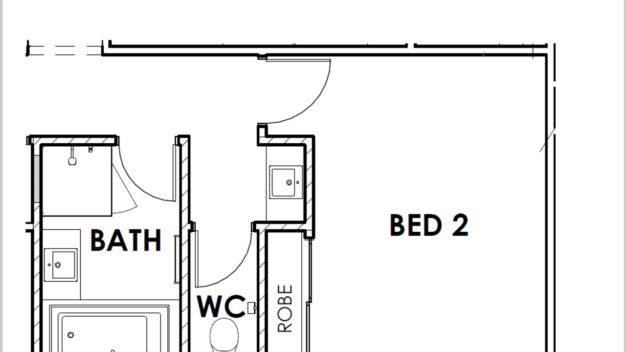Room with own bathroom