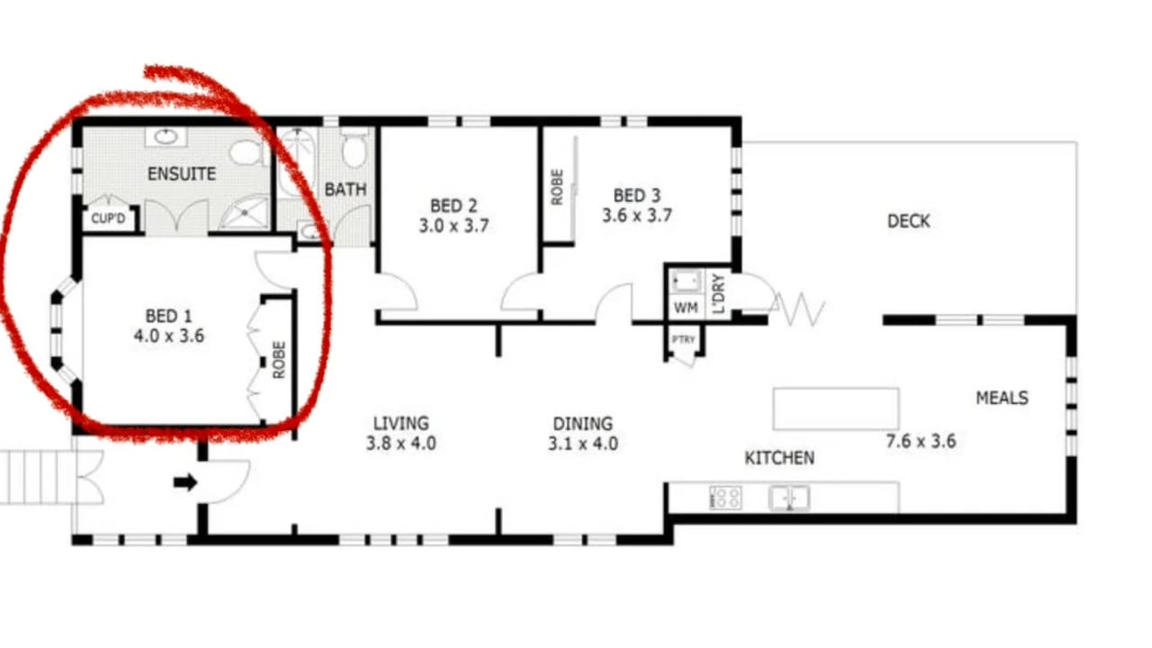 Room in a share house