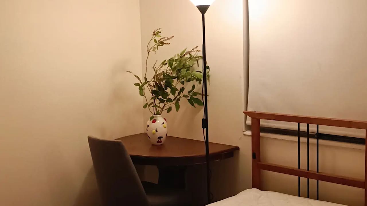 Furnished room with own bathroom