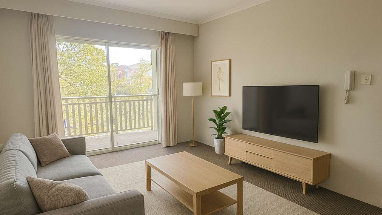 Furnished room with own bathroom
