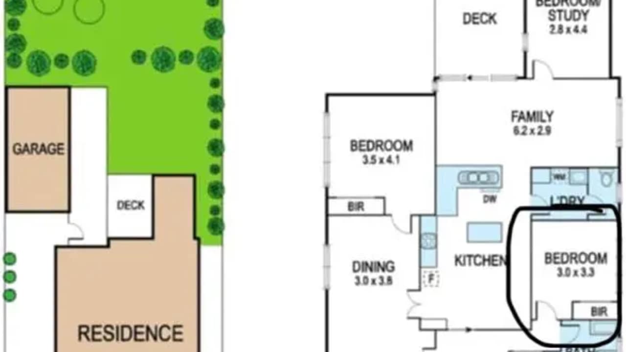 Room in a share house
