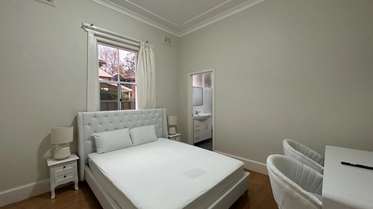Furnished room with ensuite in a share house