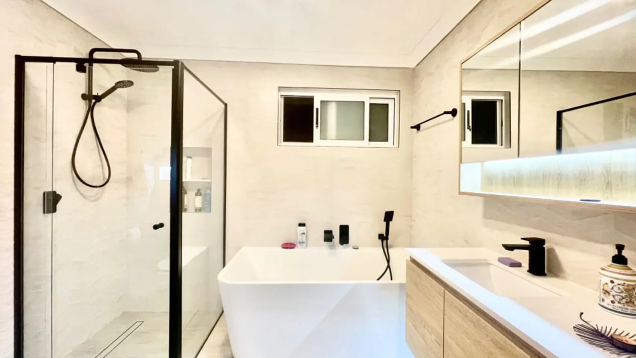 Room with own bathroom