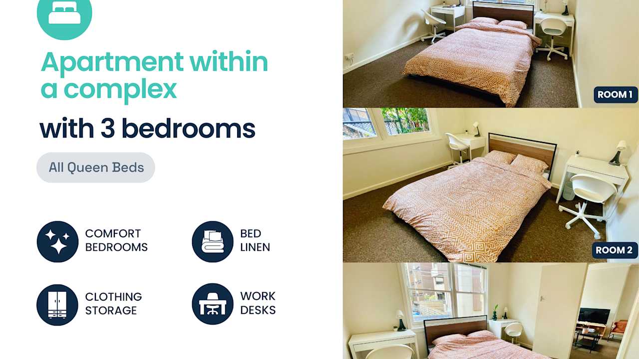 Furnished room in a flatshare