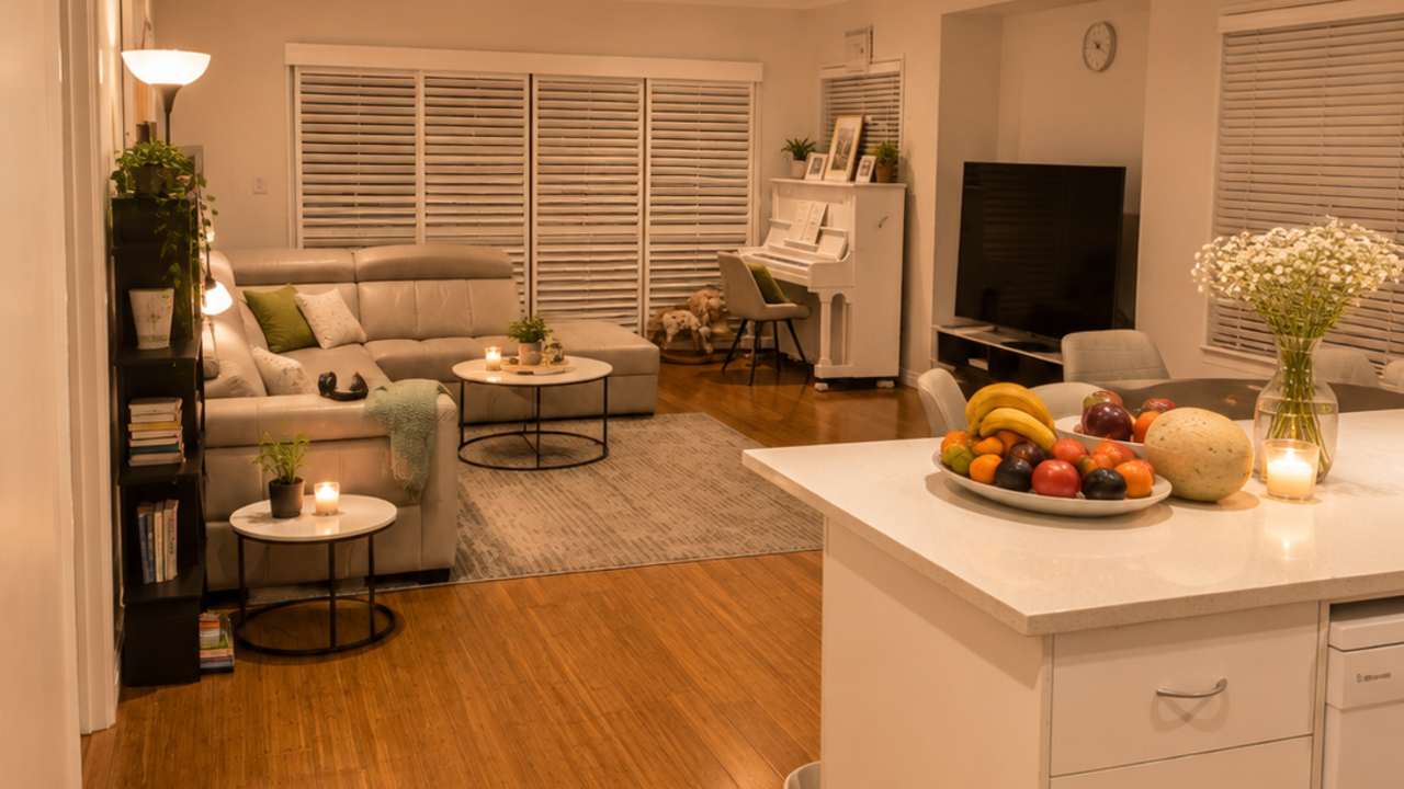 Furnished room with own bathroom