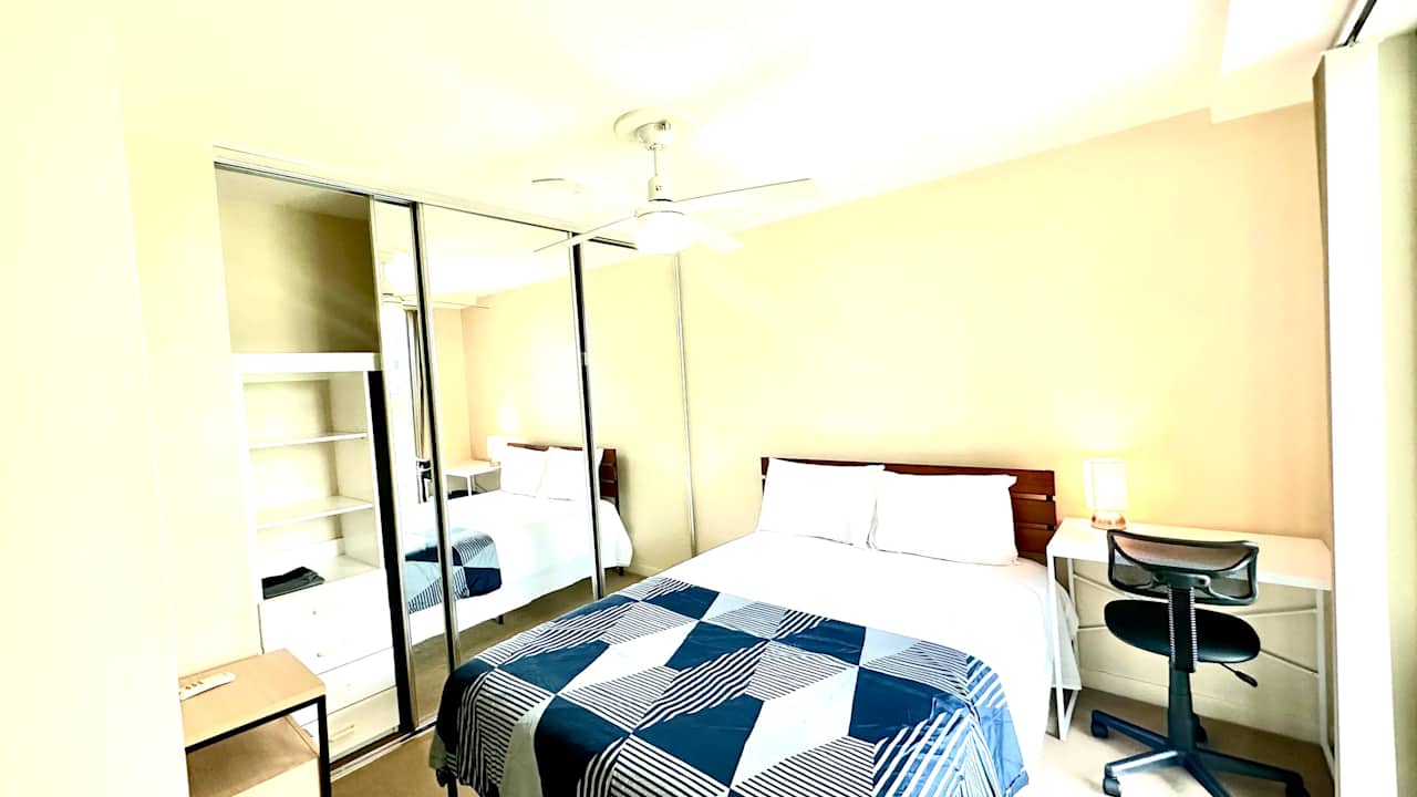 Furnished room with own bathroom