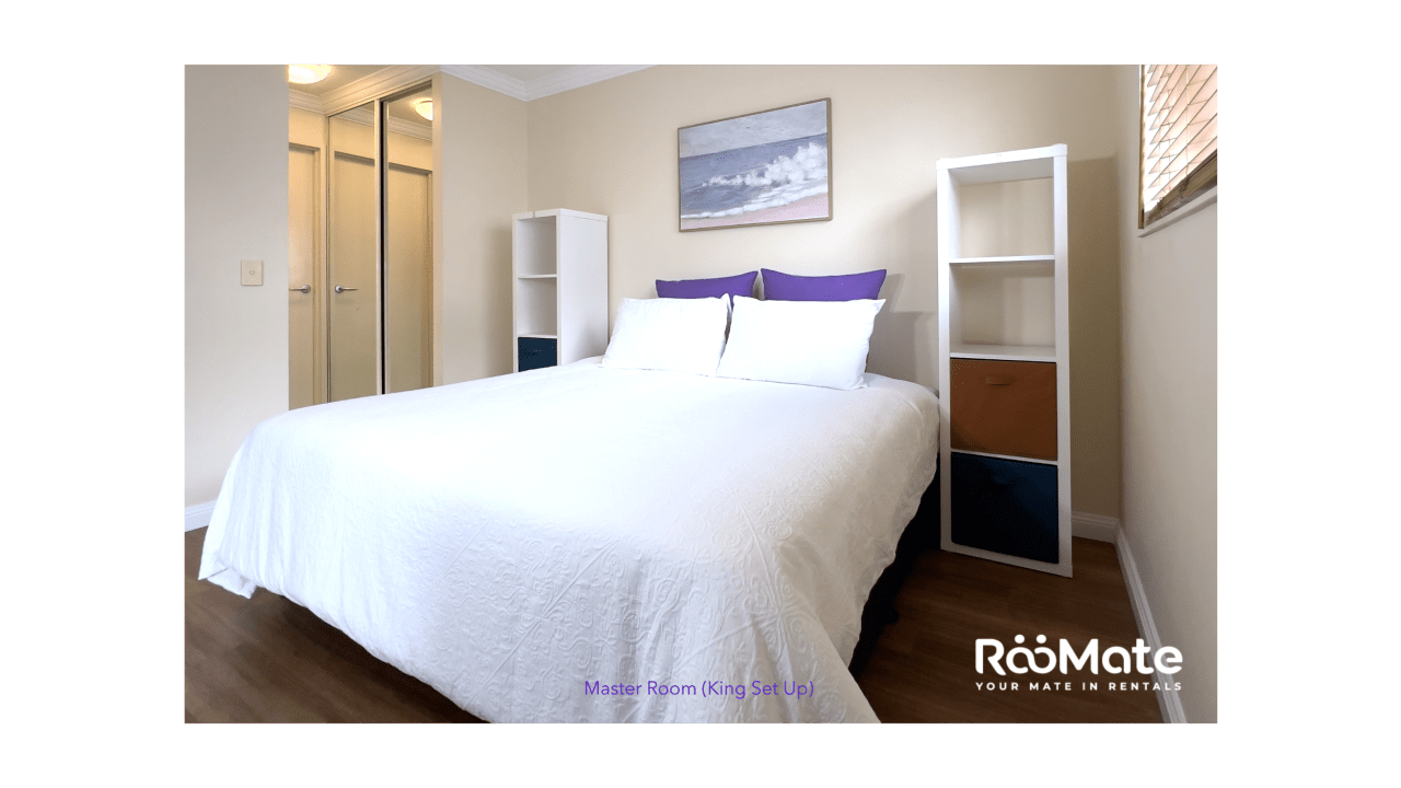 Furnished room with ensuite in a flatshare