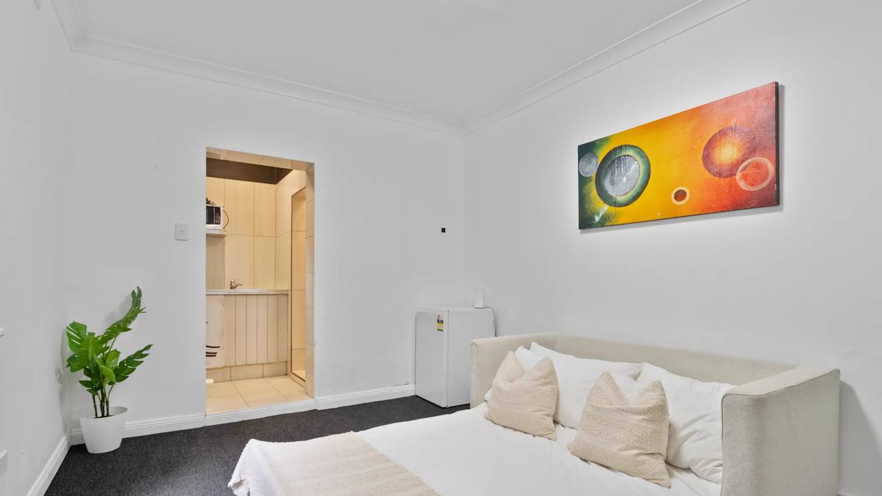 Furnished room with ensuite in a share house