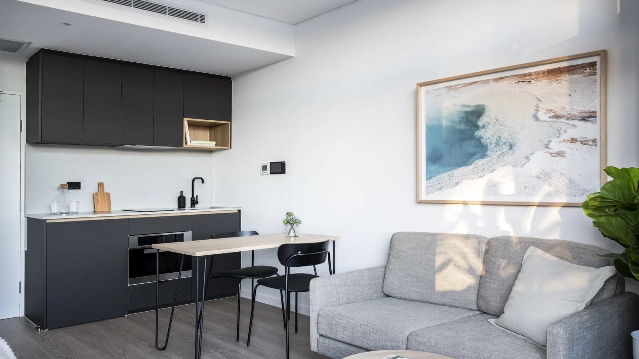 Furnished room studio flat for rent