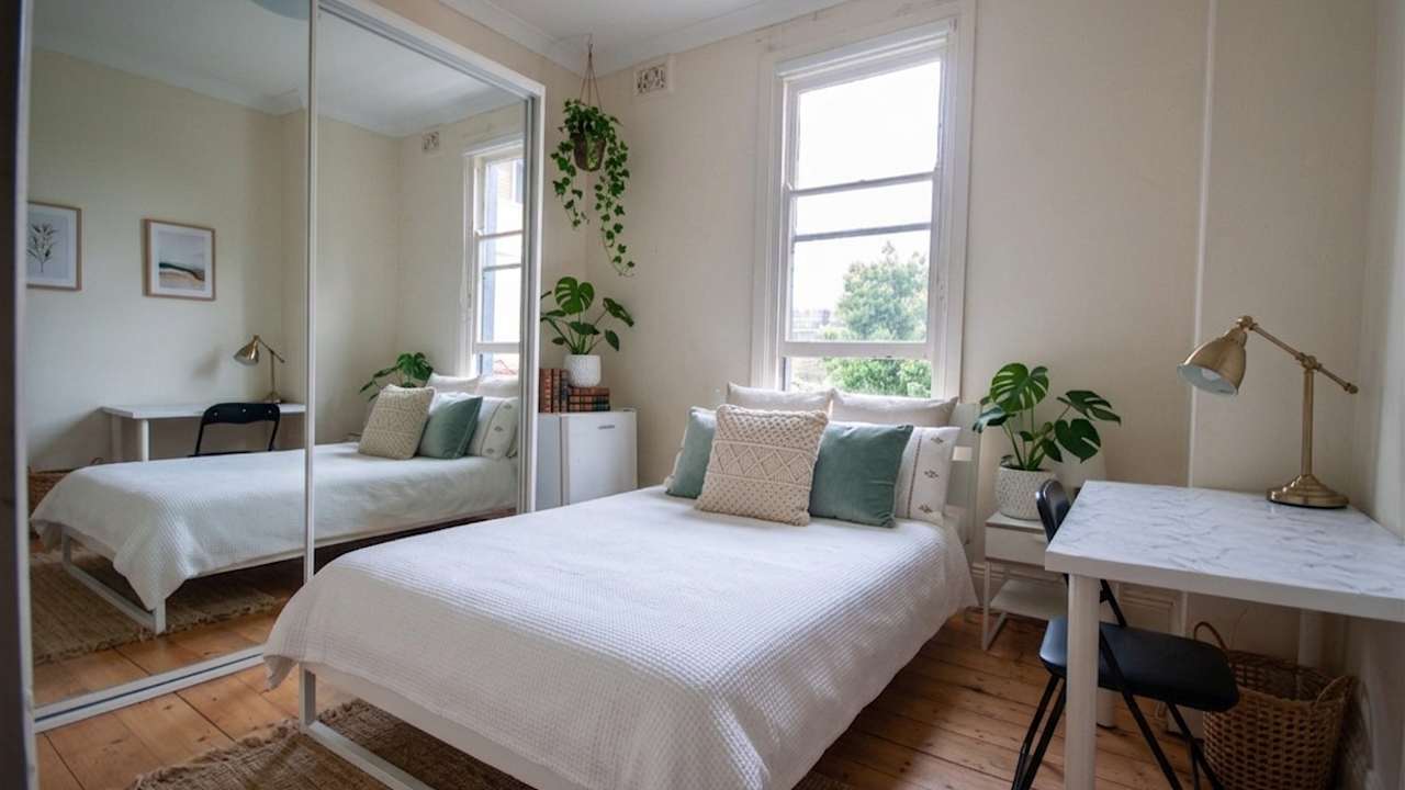 Furnished room in a share house