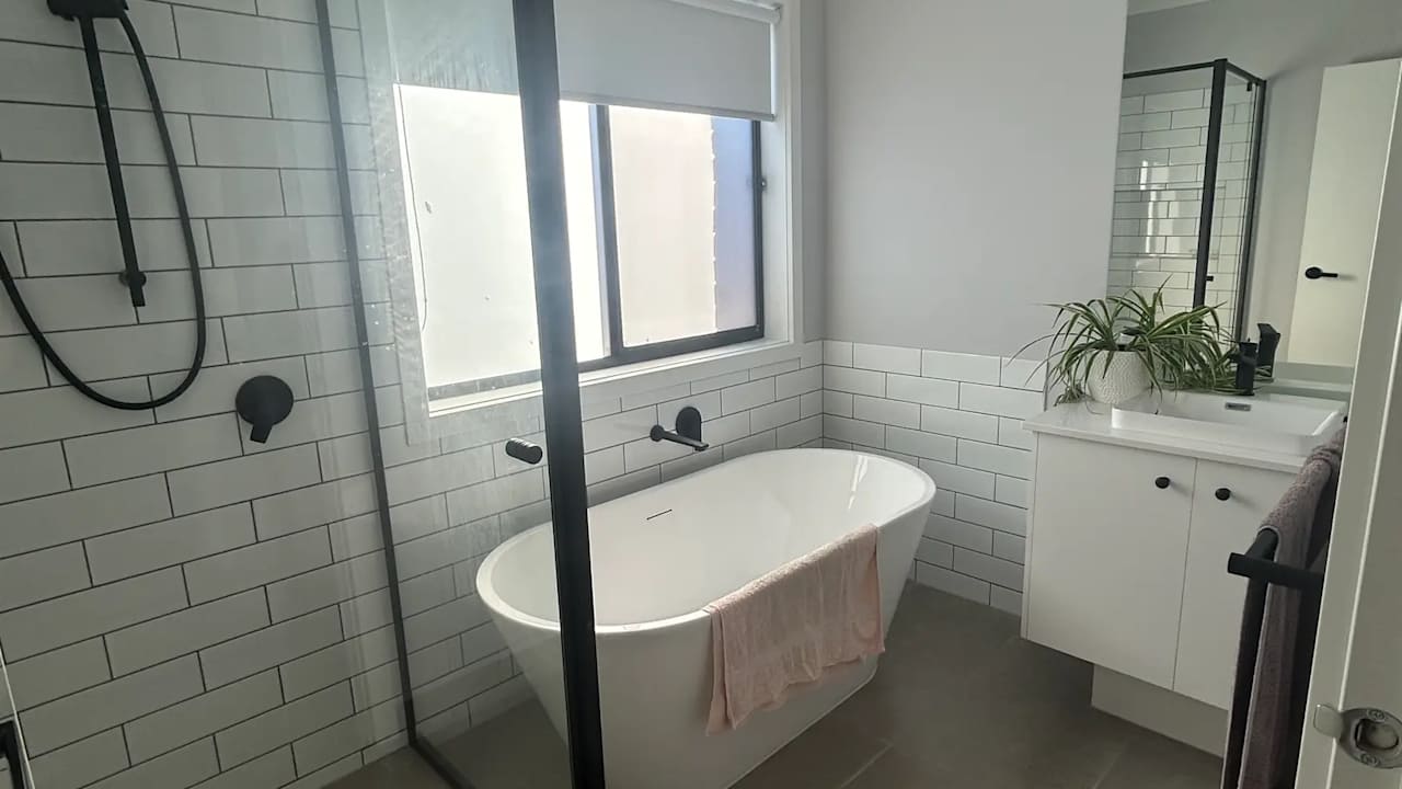 Room with own bathroom
