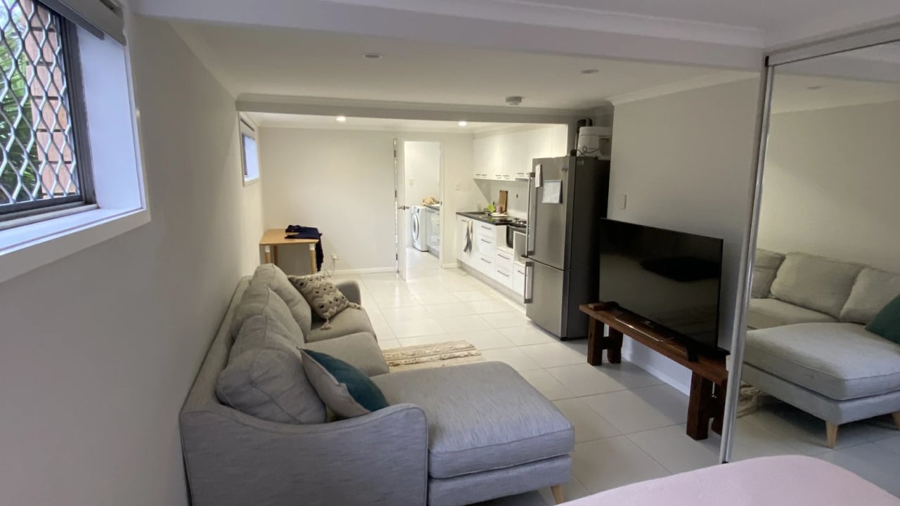 Furnished room granny flat for rent