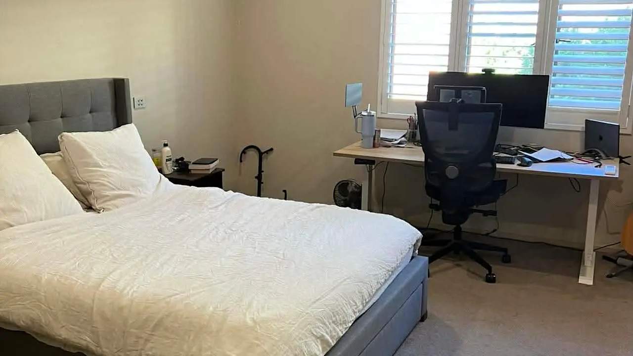 Furnished room with ensuite in a share house