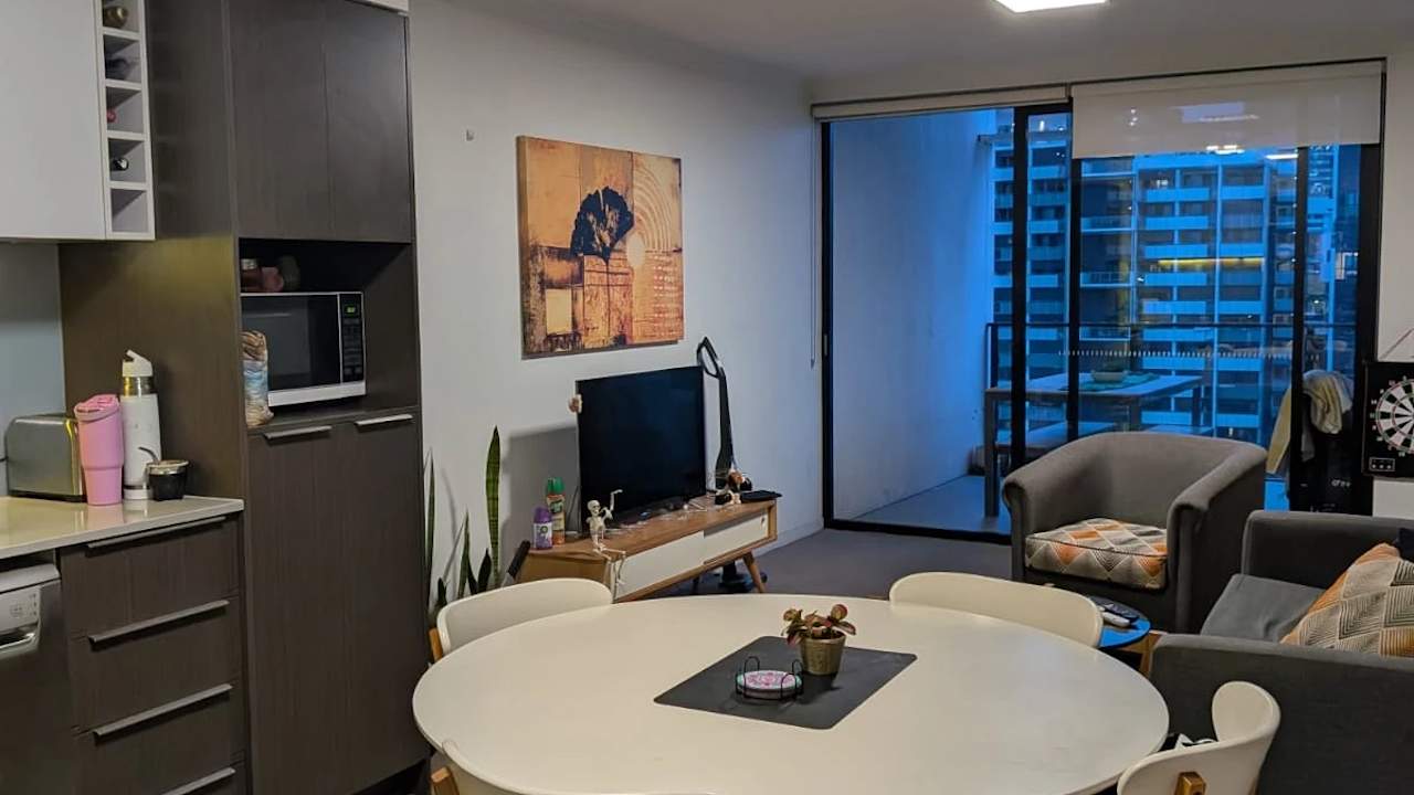 Furnished room with own bathroom