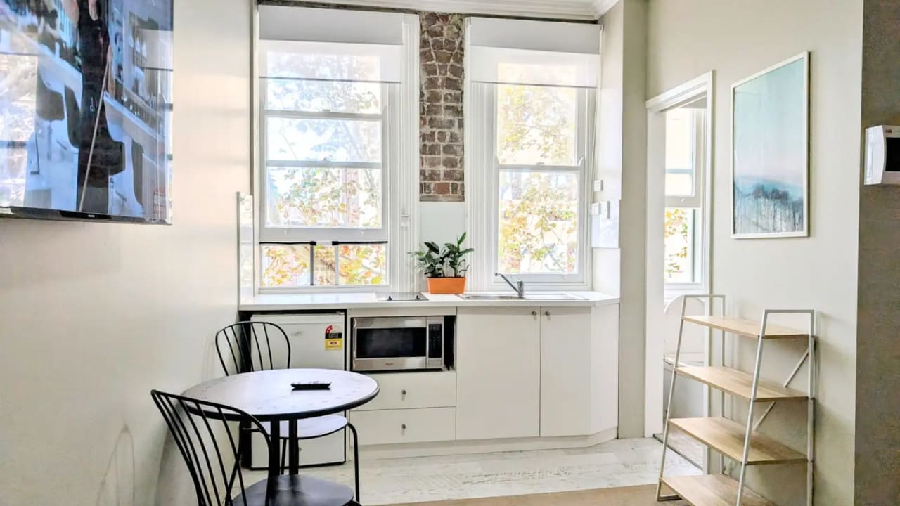 Furnished room with own bathroom
