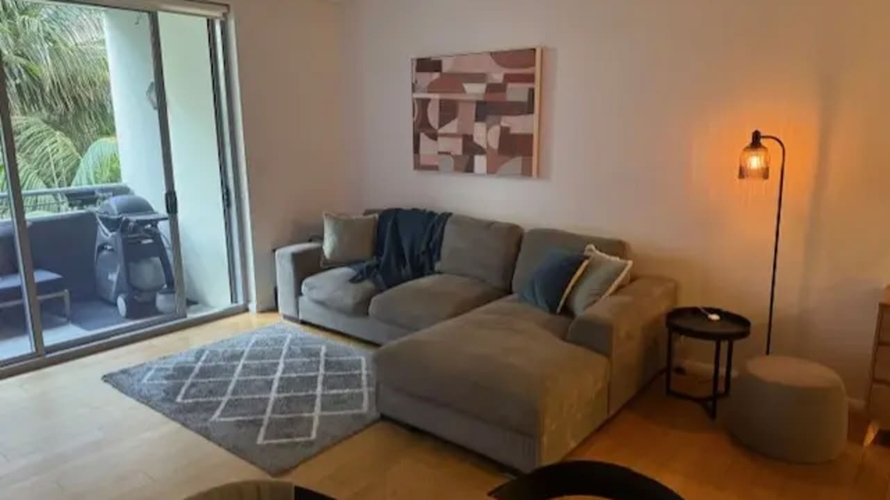 Furnished room with own bathroom