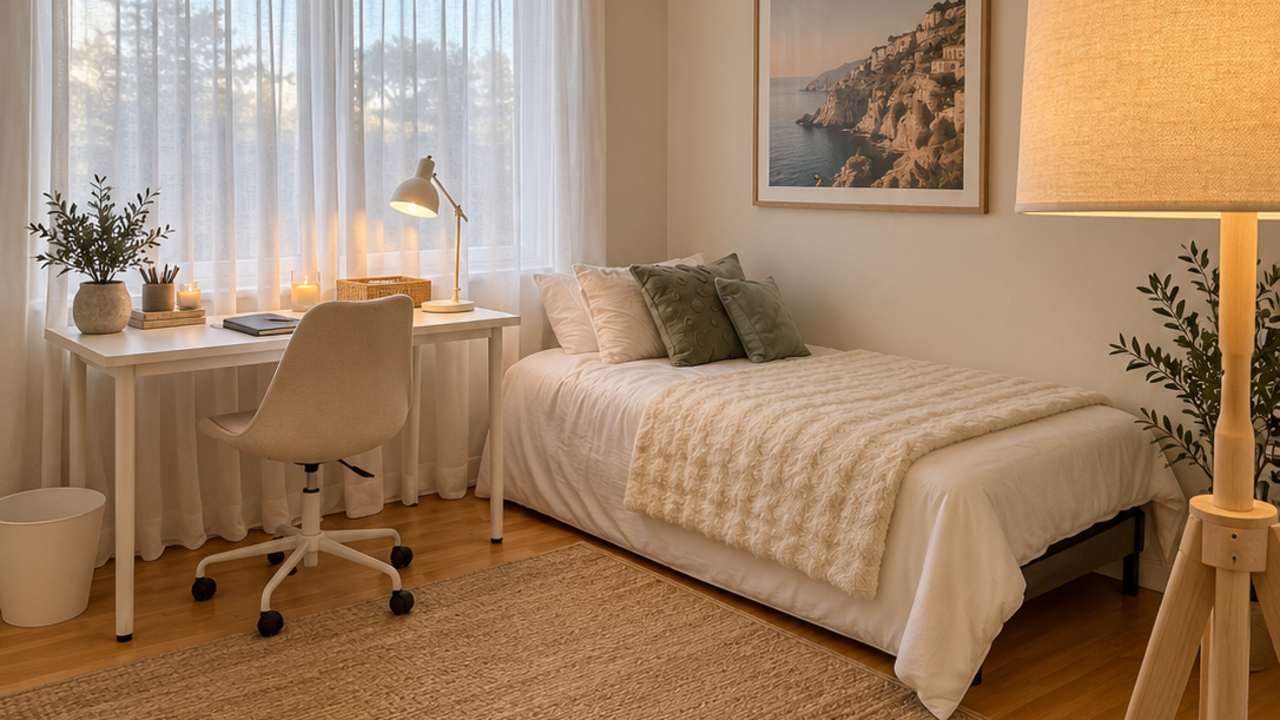 Furnished room in a flatshare