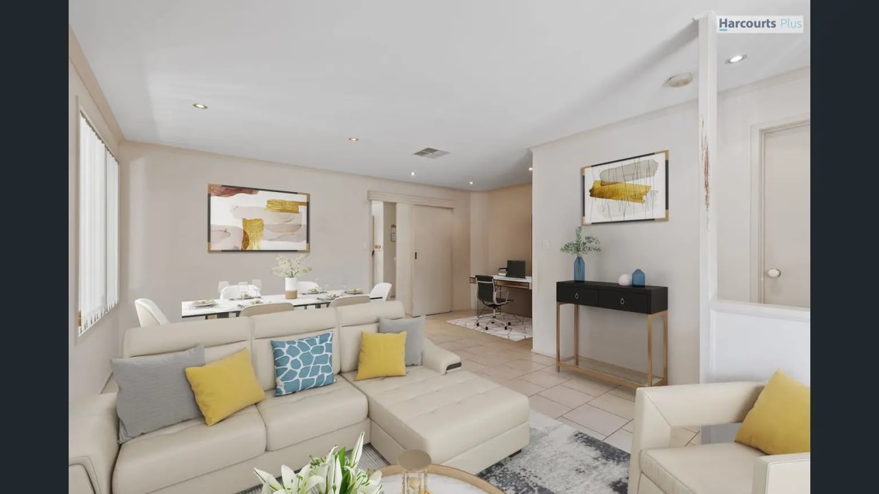 Whole property with 3 rooms for rent
