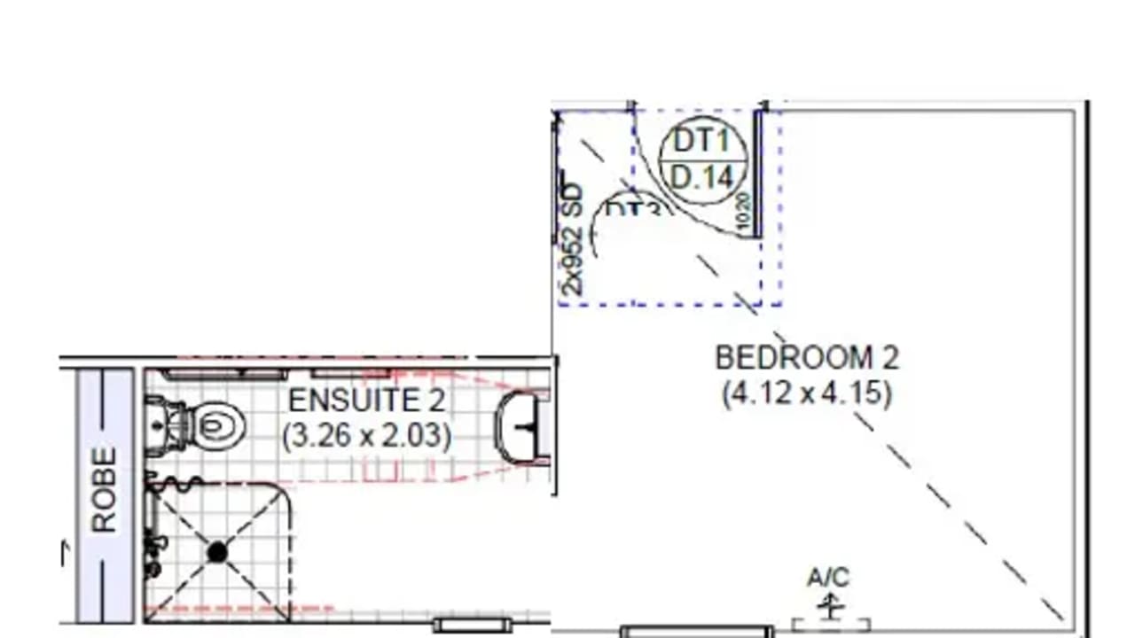 Room with ensuite in a share house