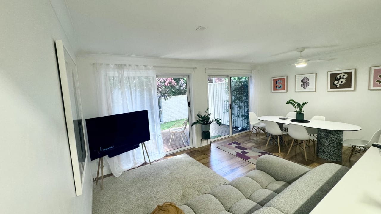 Unfurnished room with own bathroom