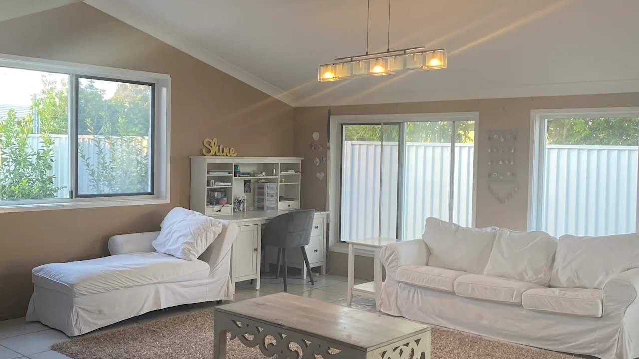 Room with own bathroom