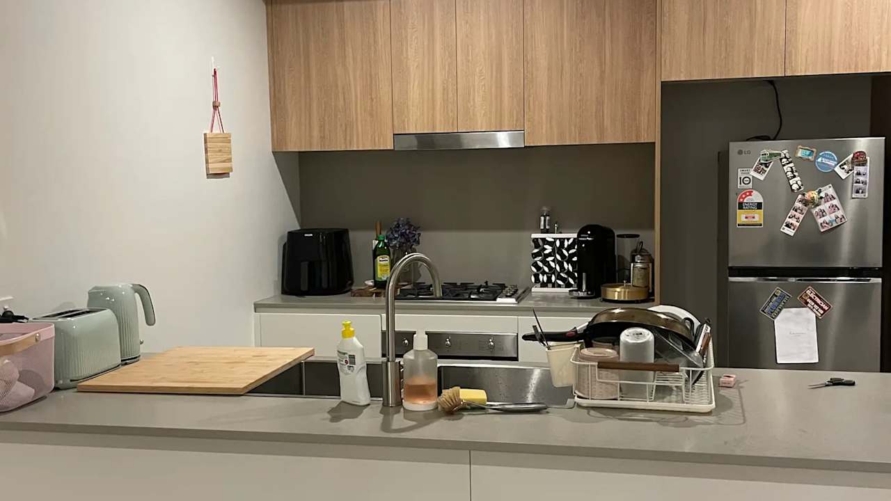 Unfurnished room with own bathroom