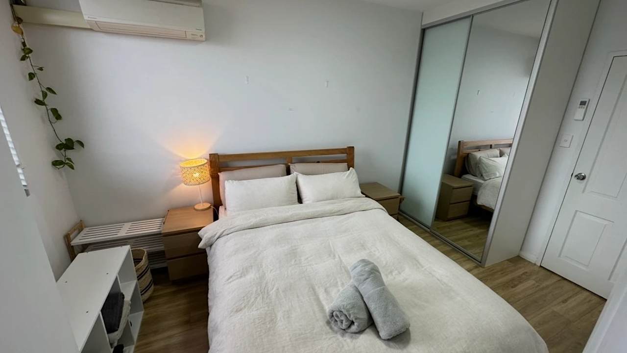 Furnished room with own bathroom