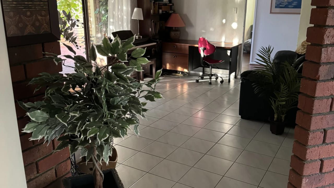 Room with own bathroom