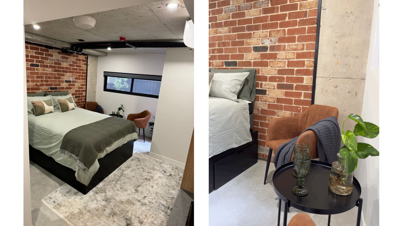 Furnished room studio flat for rent