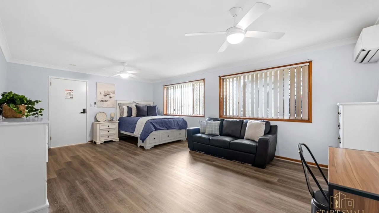 Furnished room granny flat for rent