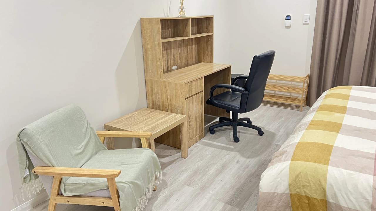 Furnished room with ensuite in a share house