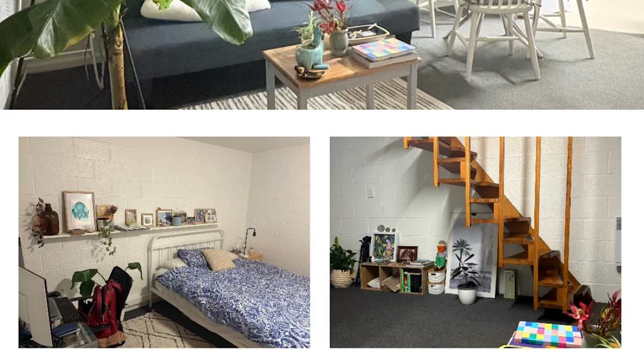 Furnished room studio flat for rent