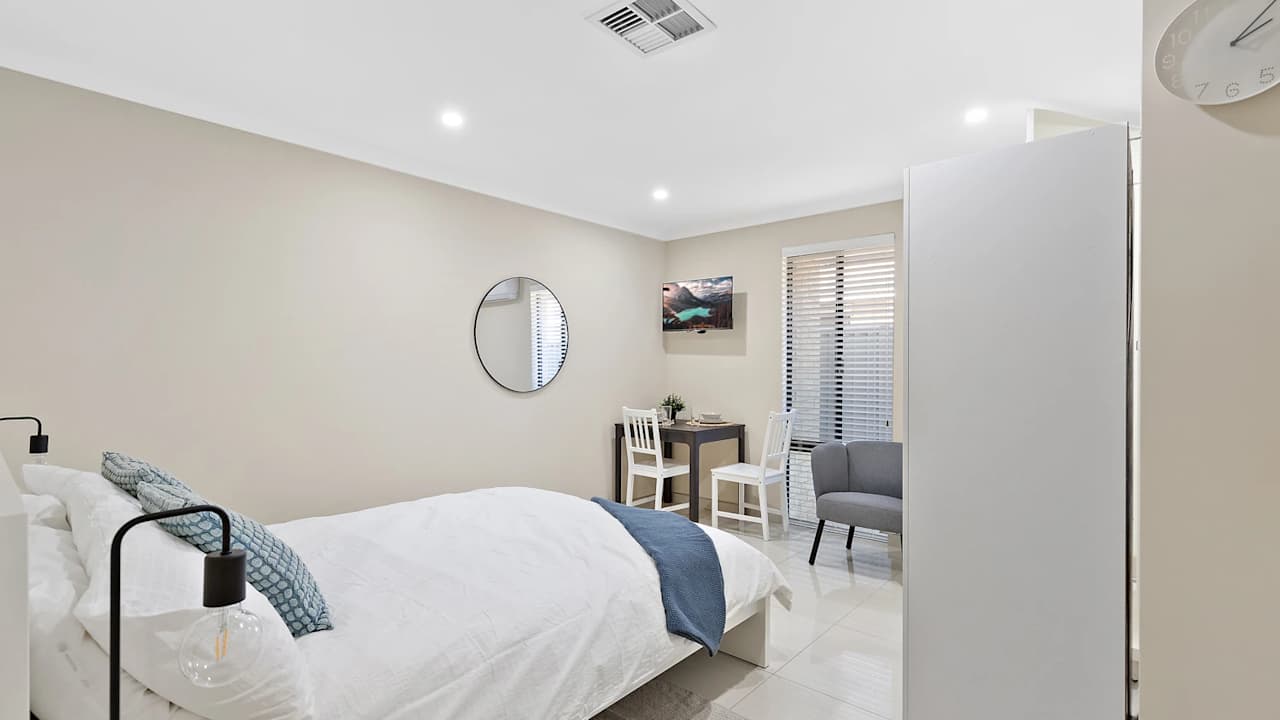 Furnished room with ensuite in a share house