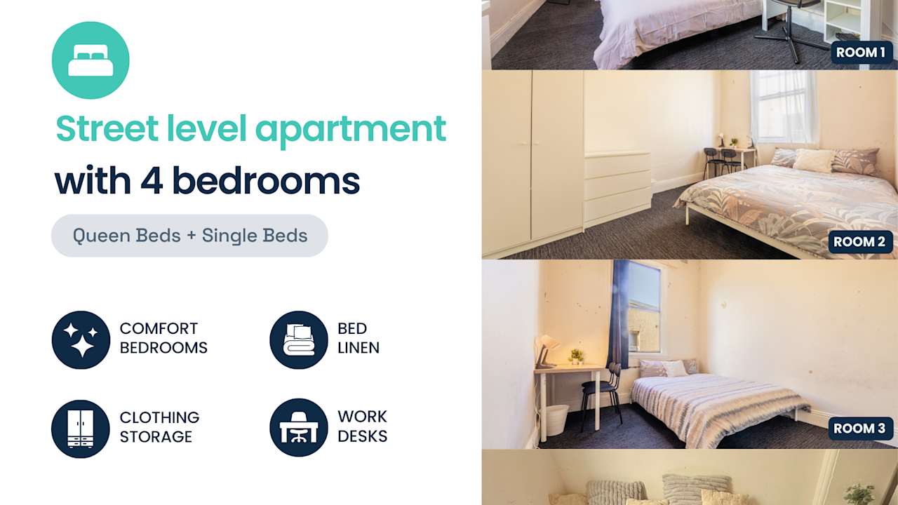 Furnished room in a flatshare