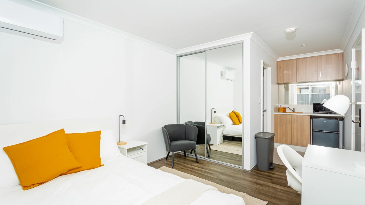 Furnished room with ensuite in a share house