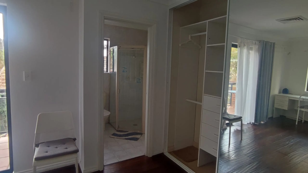 Furnished room with ensuite in a share house