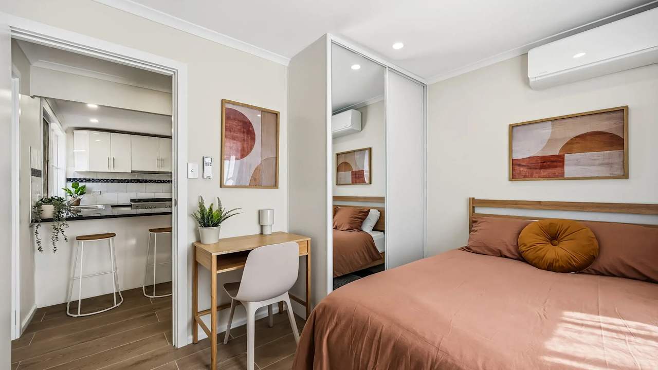 Furnished room with ensuite in a share house