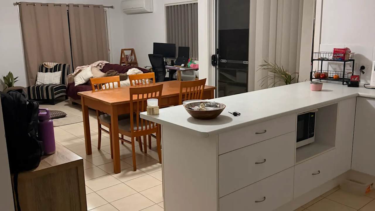 Unfurnished room with own bathroom