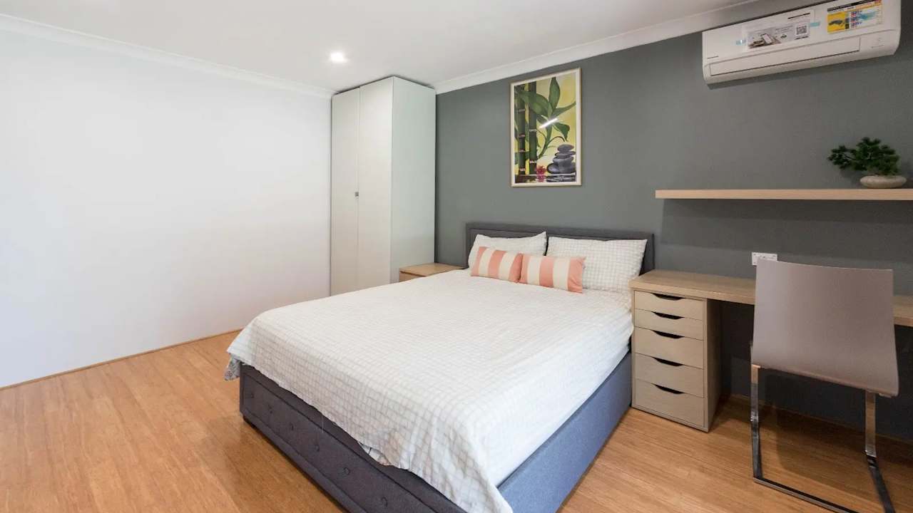 Furnished room with ensuite in a share house