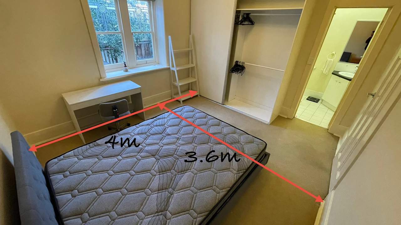 Room with ensuite in a share house