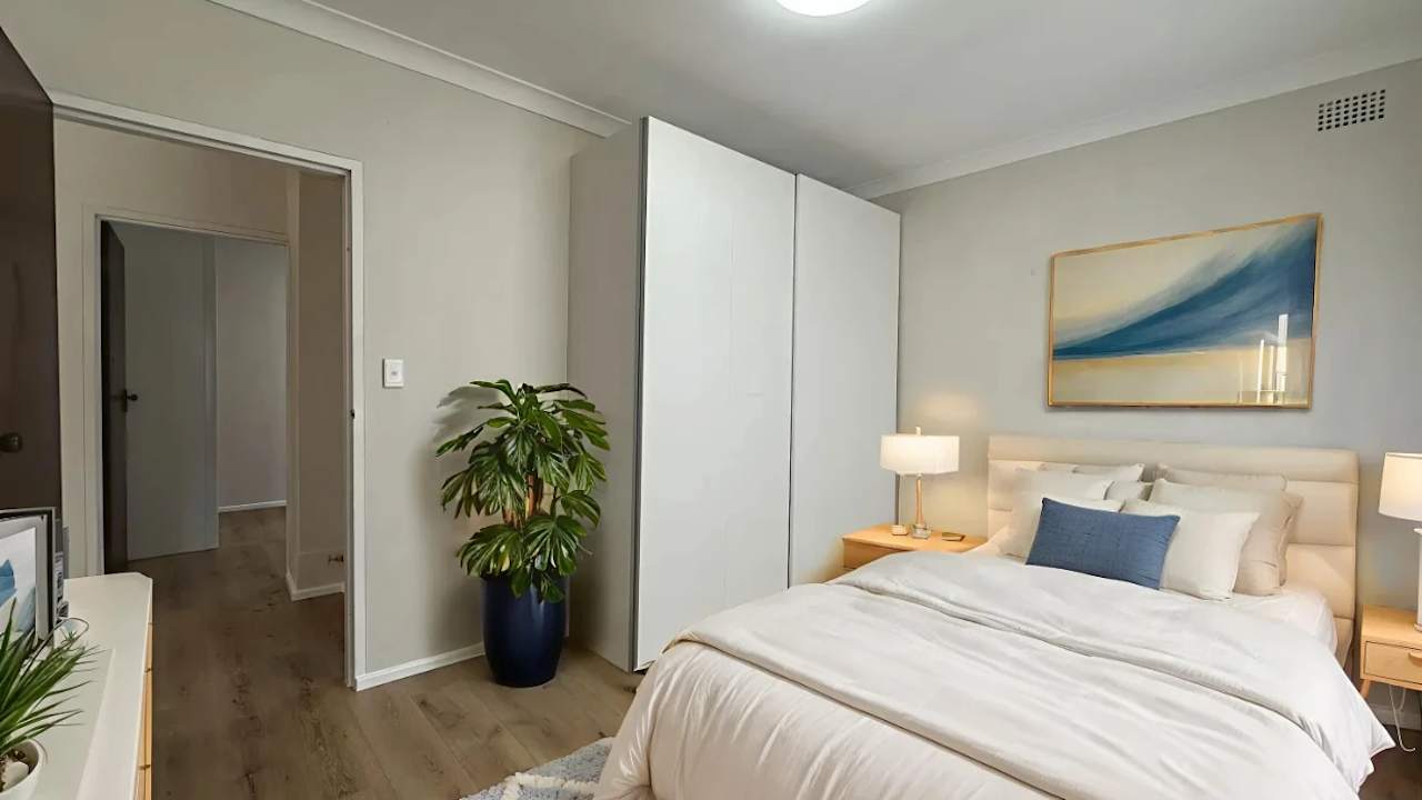 Unfurnished room in a flatshare