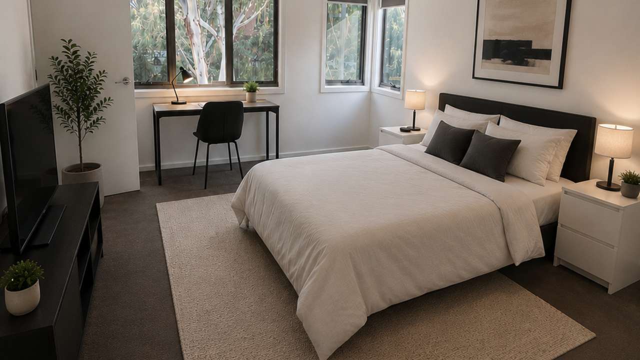 Furnished room in a share house